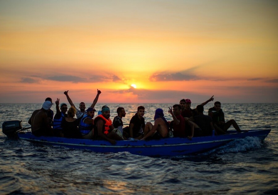 Трагическое переворачивание мигрантской лодки на реке Дрина